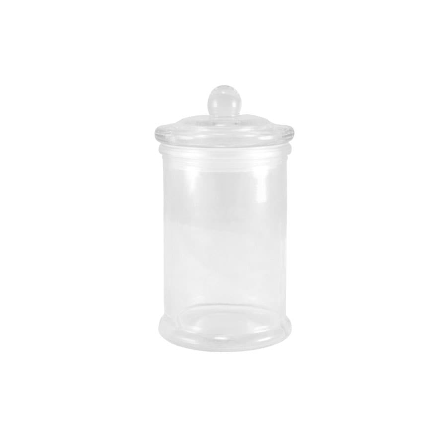 Strömshaga Kleine Glasdose mit Deckel, Transparent, Ø 6 × 11 cm