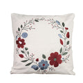 Strömshaga Kissenhülle Rosendal, Offwhite, 45 × 45 cm, ohne Inlett